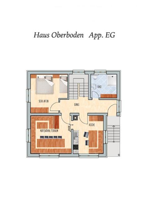 Ferienhaus Oberboden Шрёккен Экстерьер фото