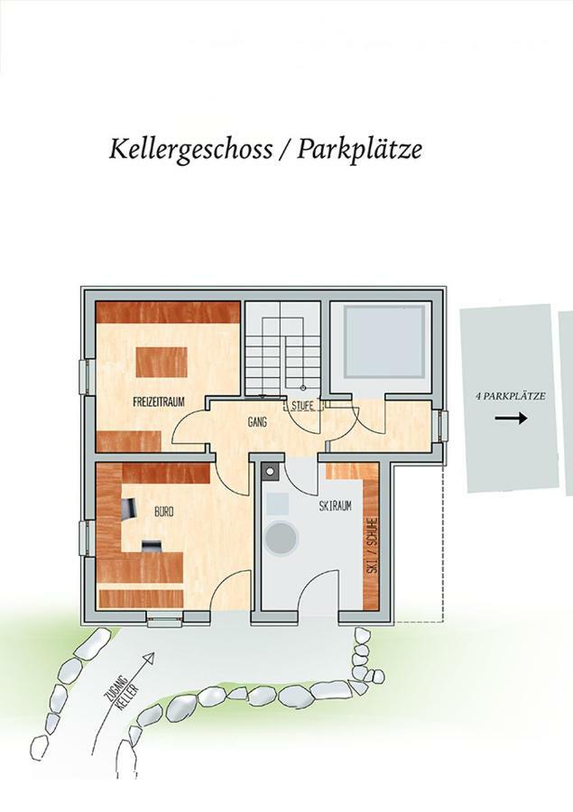 Ferienhaus Oberboden Шрёккен Экстерьер фото